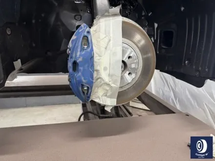 신차 출고 작업 / 미등록 차량 BMW G60 530i 하이그로시 블랙 (검정유광)  휠도색 + 레드 캘리퍼 도색 (feat. 늘 하던 대로~! 입출고 과정 공유) / 용인 처인구