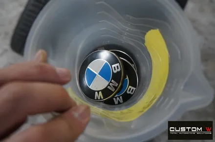 BMW M3,M4 437M 휠 상처 수리 후, 블랙 유광 휠도색. / 용인 처인구