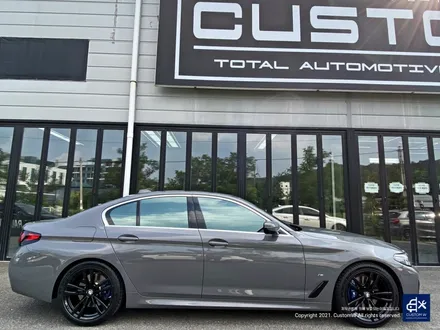 BMW G30 530i 647M 박리 후 블랙유광 휠도색 / 용인 처인구