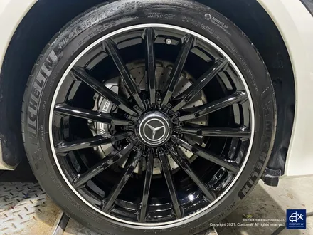 벤츠 GT43 AMG 휠수리 후 블랙실버 투톤 유광 휠도색 / 용인 처인구