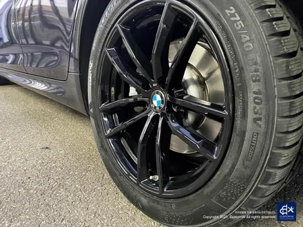 BMW G30 520d 662M 휠수리 후 블랙유광 휠도색 / 용인 처인구