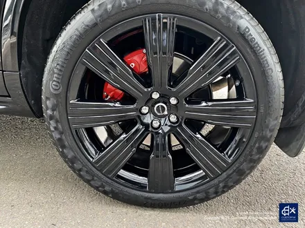 볼보 XC90 휠수리 후 블랙유광 휠도색 / 용인 처인구