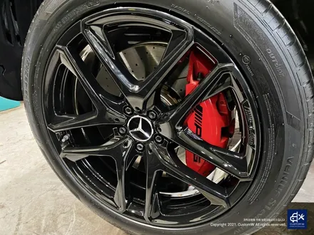 벤츠 GLE53 AMG 휠수리 후 블랙유광 휠도색 / 용인 처인구