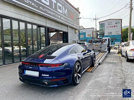 포르쉐 카레라 992 익스클루시브 휠상처 다이아몬드 컷팅 휠복원 / 용인 처인구
