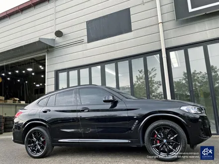 BMW X4 887M 휠수리 후 블랙유광 휠도색 / 용인 처인구
