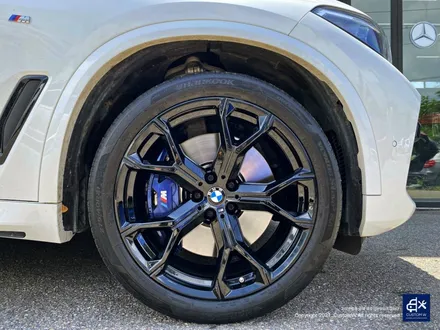 BMW G05 X5 45e 741M 휠수리 후 블랙유광 휠도색 / 용인 처인구
