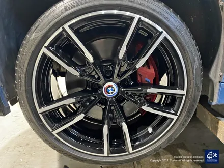 BMW M340i 박리 후 블랙 폴리시 휠도색 / 용인 처인구