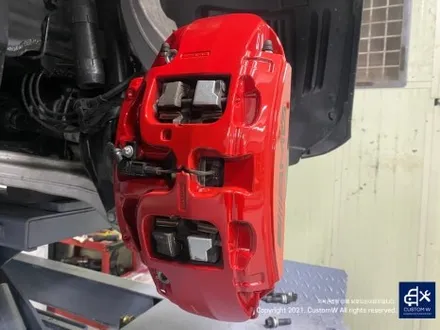 벤츠 GLE53 AMG 블랙 유광 휠도색 그리고 레드 캘리퍼 도색까지_! 완벽한 컬러 밸런스_! / 용인 처인구