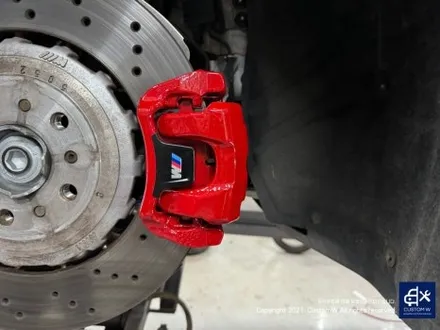 BMW G82 M4 826M 휠 상처 수리 후, 블랙 유광 휠 복원 도색 그리고 레드 캘리퍼 도색 작업까지_! / 용인 처인구