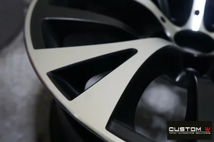 BMW 5GT 잘 못된 휠수리로 엉망이 된 휠 재작업. 다이아몬드 커팅 블랙 폴리시 휠로 재탄생 그리고  캘리퍼 도색까지.! / 용인 처인구