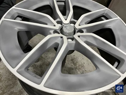 벤츠 E53 AMG 블랙실버 투톤 휠도색 + 레드 캘리퍼 도색 / 용인 처인구