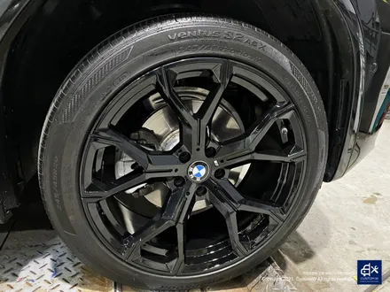 BMW X3 박리 후 블랙유광 휠도색 / 용인 처인구