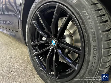 BMW G30 520d 662M 휠수리 후 블랙유광 휠도색 / 용인 처인구