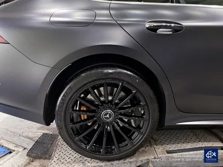 벤츠 GT43 AMG 휠수리 후 블랙유광 휠도색 / 용인 처인구