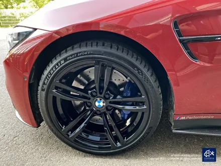 BMW M4 437M 휠수리 후 블랙 유광 휠도색 / 용인 처인구