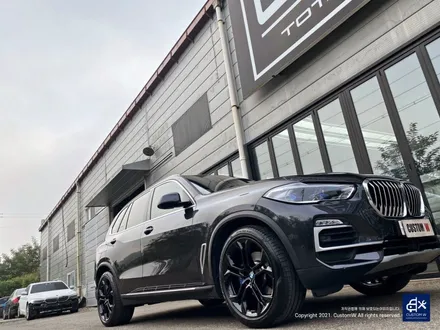 BMW X5 40i 휠수리 후 블랙유광 휠도색 / 용인 처인구