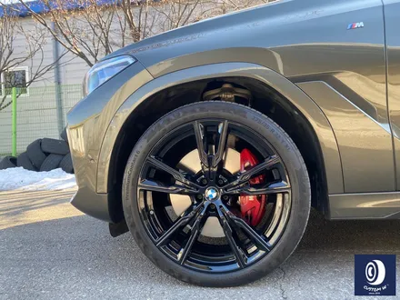 BMW X6 M50i 747M 22인치 휠 상처 수리 후, 블랙 유광 도색 / 용인 처인구