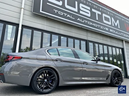 BMW G30 530i 647M 박리 후 블랙유광 휠도색 / 용인 처인구