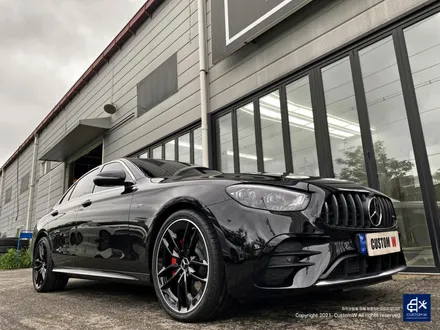 벤츠 E53 AMG 블랙 실버 투톤 유광 휠도색 / 용인 처인구