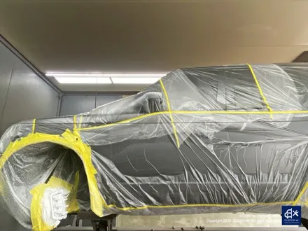랜드로버 디스커버리4 블랙유광 휠도색 + 부식 제거 후 애시드 그린 캘리퍼 도색 / 용인 처인구
