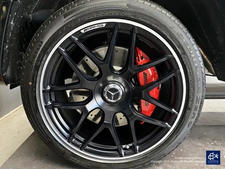 벤츠 G63 AMG G바겐 블랙 실버 무광 투톤 휠도색 / 용인 처인구