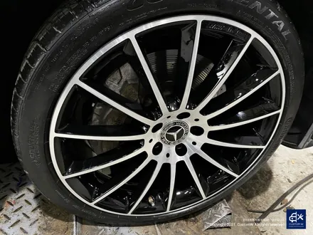 벤츠 CLS400d 마차휠 블랙폴리시 휠수리 휠복원 / 용인 처인구