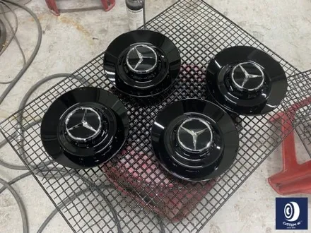 번호판도 장착되지 않은 신차 출고 작업_! / 벤츠 G63AMG 22인치 하이그로시 블랙 (검정 유광) 휠도색 (feat. 센터 휠 캡 주변 부품 모두 포함) / 용인 처인구