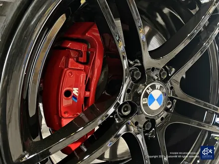 BMW E93 335i 휠수리 후 블랙유광 휠도색 + 레드 캘리퍼 도색 / 용인 처인구