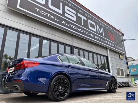 BMW G30 530i 664M 휠수리 후 블랙유광 휠도색 / 용인 처인구