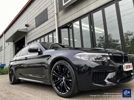 BMW F90 M5 706M 휠수리 후 블랙유광 휠도색 / 용인 처인구