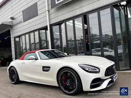 벤츠 AMG GTC 로드스터 블랙 실버 무광 투톤 휠도색 / 용인 처인구