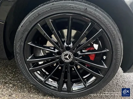 벤츠 CLS400d 휠수리 후 블랙유광 휠도색 / 용인 처인구