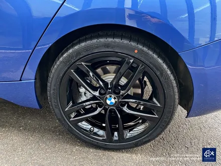 BMW 118d 휠수리 후 블랙유광 휠도색 / 용인 처인구