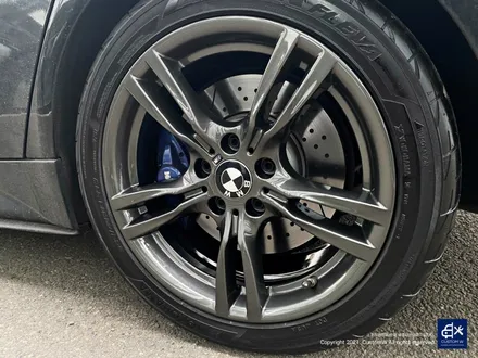 BMW F30 330i 휠수리 후 건메탈 유광 휠도색 / 용인 처인구