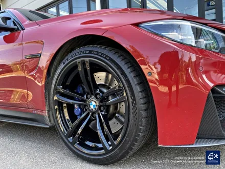 BMW M4 437M 휠수리 후 블랙 유광 휠도색 / 용인 처인구