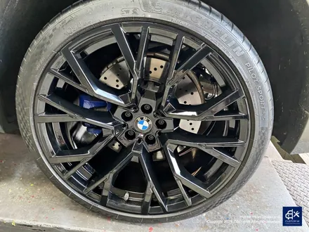 BMW X5M 809M 휠수리 후 블랙유광 휠도색 / 용인 처인구