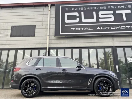 BMW X5 40i 휠수리 후 블랙유광 휠도색 / 용인 처인구