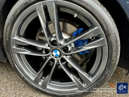 BMW 640D 20인치 휠 상처 수리 후, 고스트 크롬 휠 도색 그리고 블루 캘리퍼 도색까지_! / 용인 처인구
