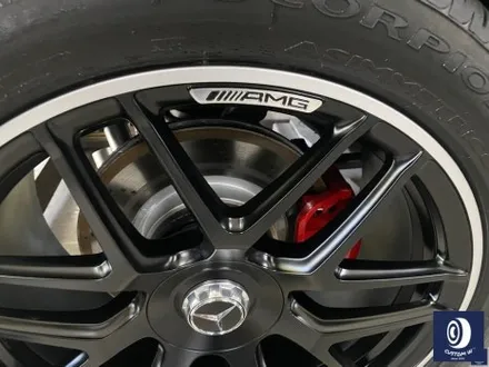 신차 출고 후 곧바로 입고_!  유니크한 멋진 바디 컬러_!! 벤츠 G 바겐 G63 AMG 22인치 투톤 무광 휠도색 작업으로 완성체로 만들었어요 : - ) / 용인 처인구
