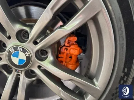 BMW F30 320i 심각한 부식 제거 후, 오렌지(한라봉) 캘리퍼 도색 / 용인 처인구