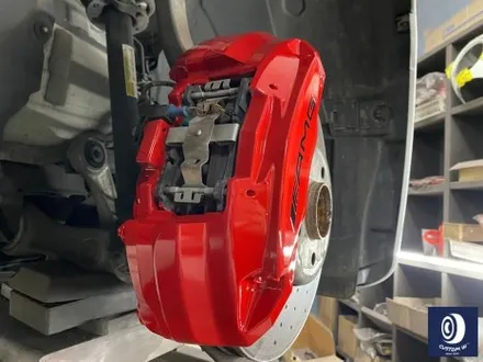 벤츠 W213 E300 엄청난 부식_! 제거 후, 레드 캘리퍼 도색 / 난관을 해결하고 성취감과 뿌듯함을 주셔서 감사합니다 /이제는 부식 걱정 없어요~: -) / 용인 처인구