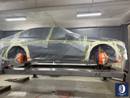 신차 출고 작업 / 미등록 차량 BMW G60 530i 하이그로시 블랙 (검정유광)  휠도색 + 레드 캘리퍼 도색 (feat. 늘 하던 대로~! 입출고 과정 공유) / 용인 처인구