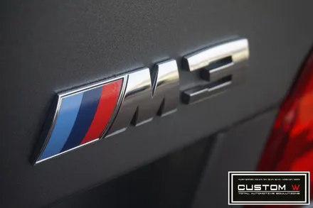 BMW E92 M3 잘못된 휠수리도색이력 박리후, 블랙유광 휠도색 그리고 레드 캘리퍼도색 작업까지.! 커스텀W / 용인 처인구