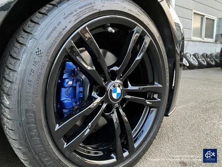 휠, 캘리퍼 모두 새 옷을 입히자! BMW 320i 휠수리 후 블랙유광 휠도색 + 블루 캘리퍼 도색 / 용인 처인구