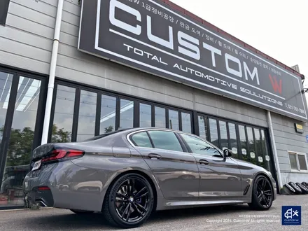 BMW G30 530i 647M 박리 후 블랙유광 휠도색 / 용인 처인구