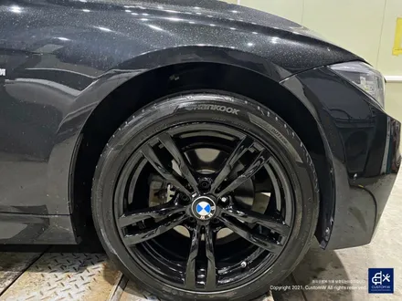 BMW F30 320d 441M 휠수리 후 블랙유광 휠도색 / 용인 처인구