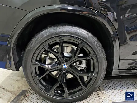 BMW X3 박리 후 블랙유광 휠도색 / 용인 처인구