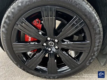 볼보 XC90 휠수리 후 블랙유광 휠도색 / 용인 처인구
