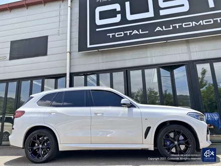 BMW G05 X5 45e 741M 휠수리 후 블랙유광 휠도색 / 용인 처인구