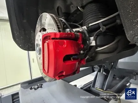 벤츠 GLE53 AMG 블랙 유광 휠도색 그리고 레드 캘리퍼 도색까지_! 완벽한 컬러 밸런스_! / 용인 처인구